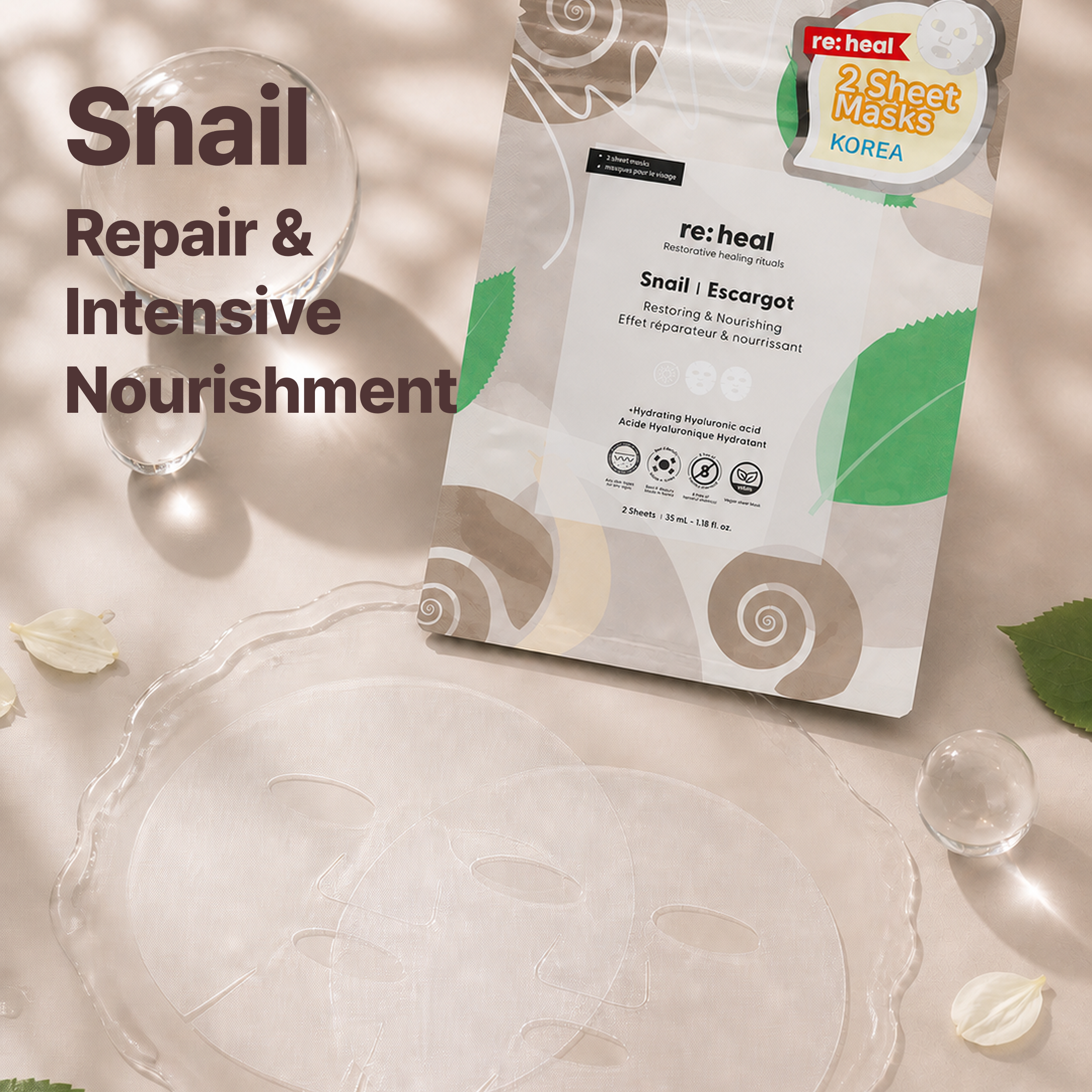 2-sheet face mask series 10types