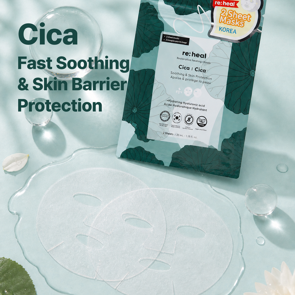 2-sheet face mask series 10types