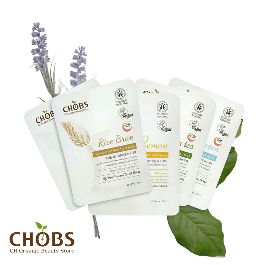 [Chops] Organic Mask Pack Bundle(6 Masks)
