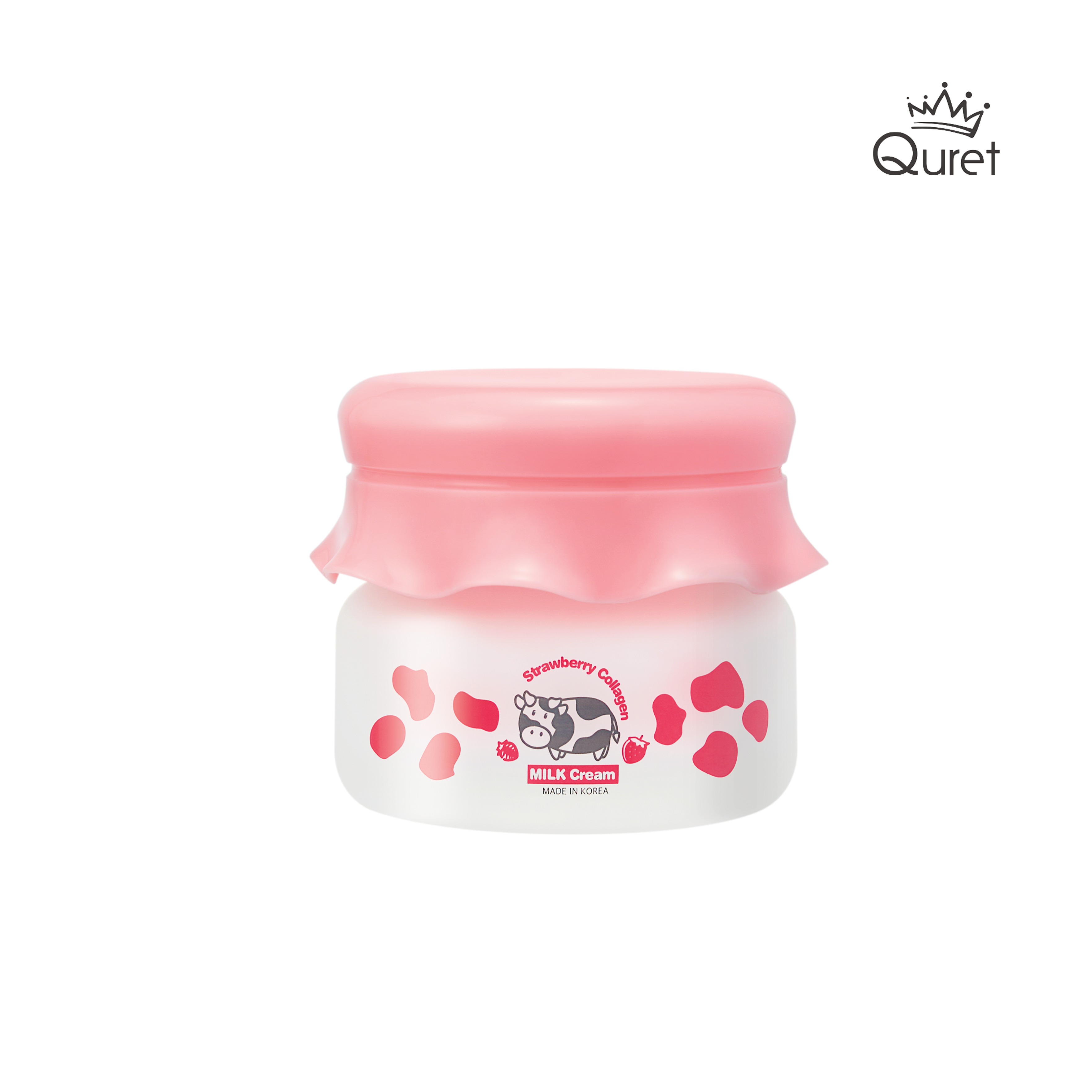 Quret Strawberry Collagen Milk Cream