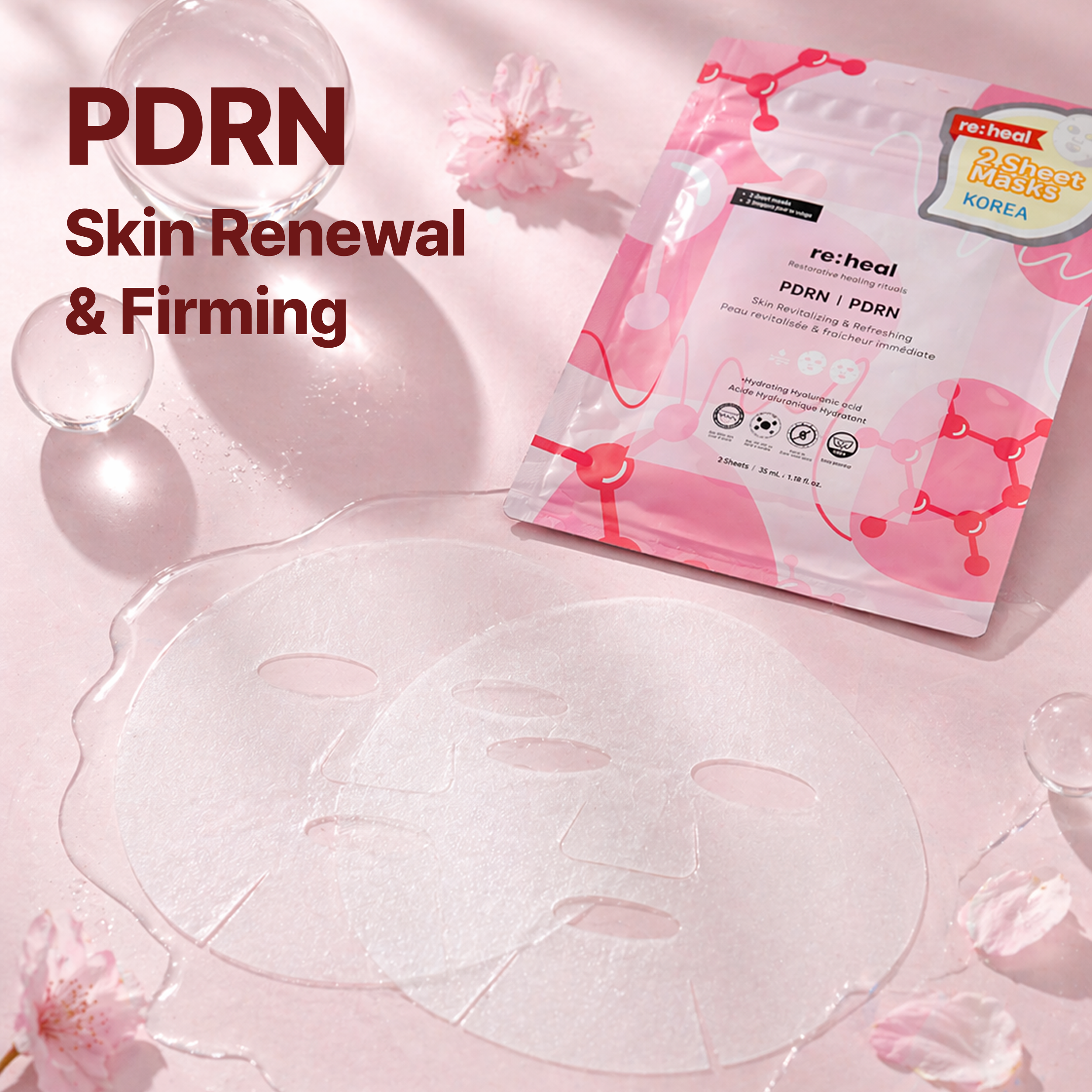 2-sheet face mask series 10types