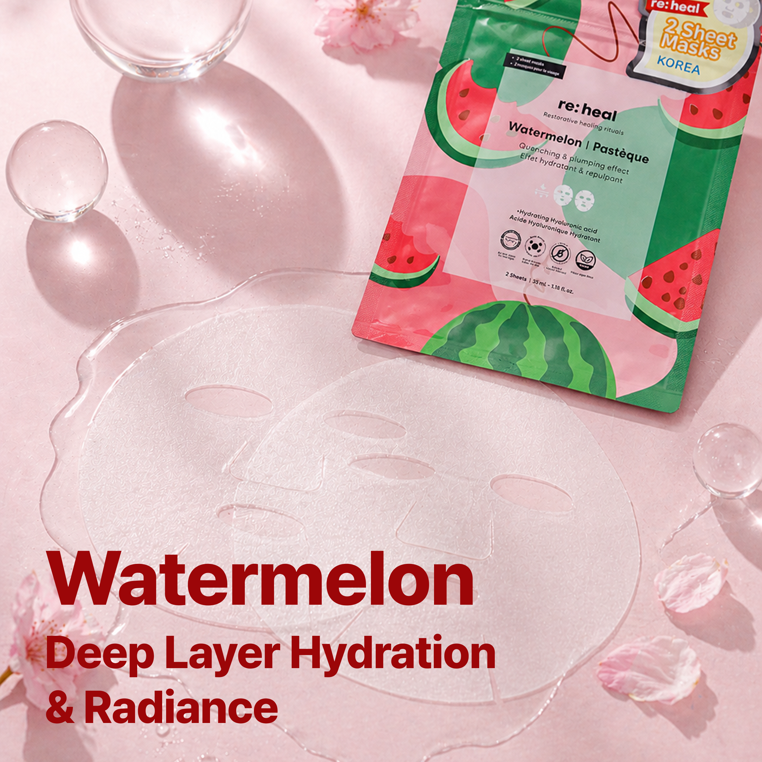 2-sheet face mask series 10types