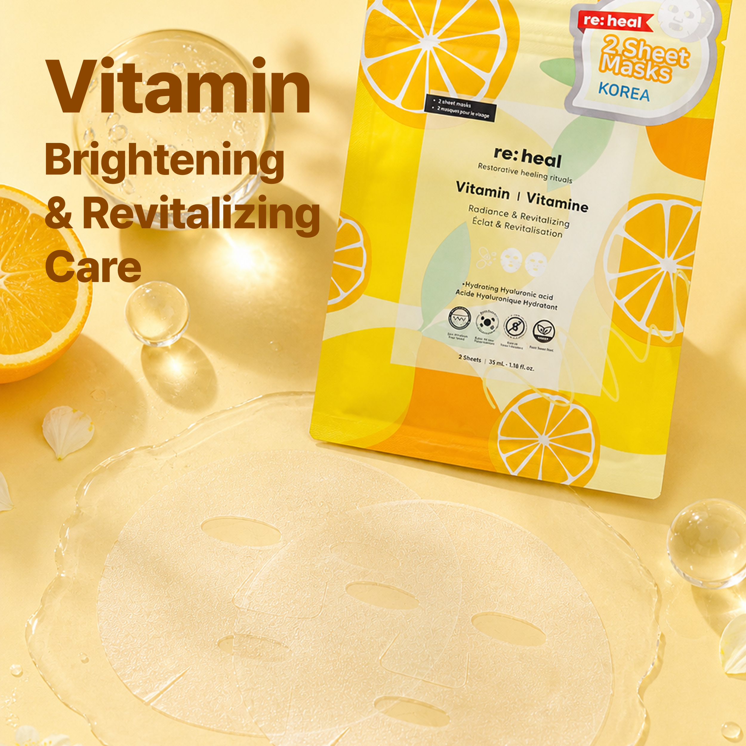2-sheet face mask series 10types