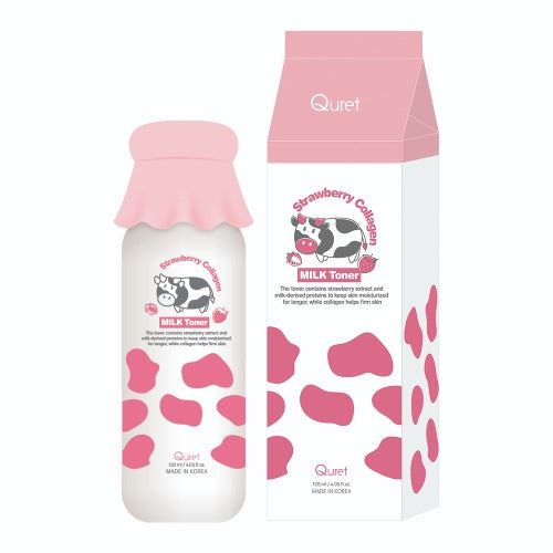 Quret Strawberry Collagen Milk Toner